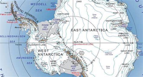 Picture Of Antarctica On A Map - Briana Teresita