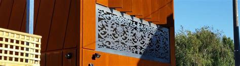 Decorative Metal Panels Geelong | Laser-cut Steel Screens