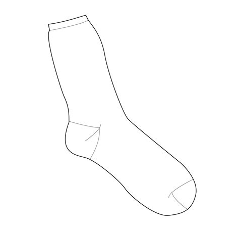 Printable Sock Template