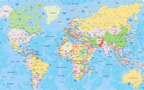 World Map Hd Pic Download - World Map Wallpaper Hd | Bodbocwasuon
