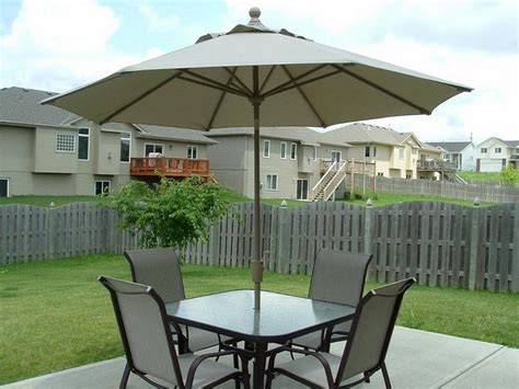 Patio set with umbrella, Outdoor patio set, Best patio umbrella
