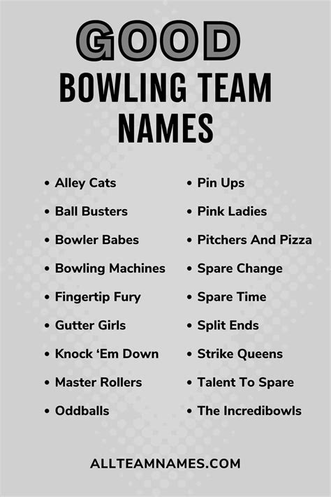 183 Bowling Team Names That Are Strikingly Great