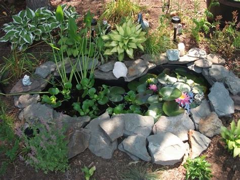 Small Preformed Pond Liner | Ponds for small gardens, Ponds backyard ...