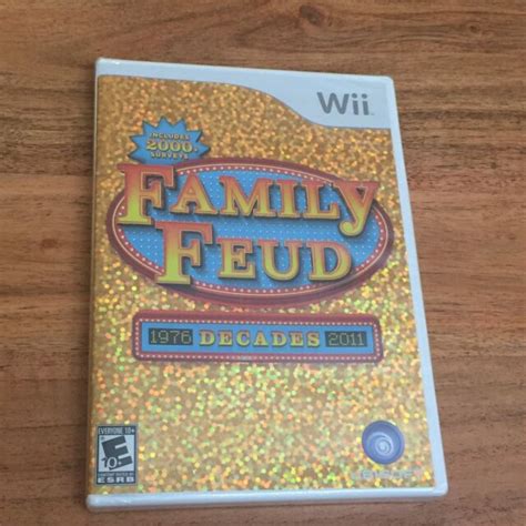 Family Feud: Decades (Nintendo Wii, 2010) for sale online | eBay