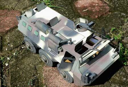 Pindad APS3 Anoa Papercraft (APC) ~ Paperkraft.net - Free Papercraft, Paper Model, & Papertoy