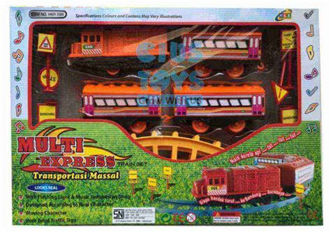 Jual Mainan Kereta Api Anak Multi Train Express Track di Seller Denis ...