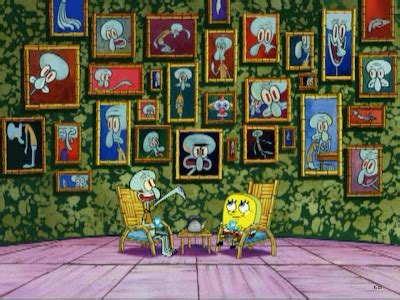 Squidwards Paintngs | SpongeBuddy Mania Forums