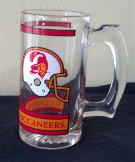 Creamsicle Tampa Bay Buccaneers Logo Beer Drink Mug Glass New Vintage ...