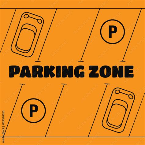 Parking zone vector Stock Vector | Adobe Stock