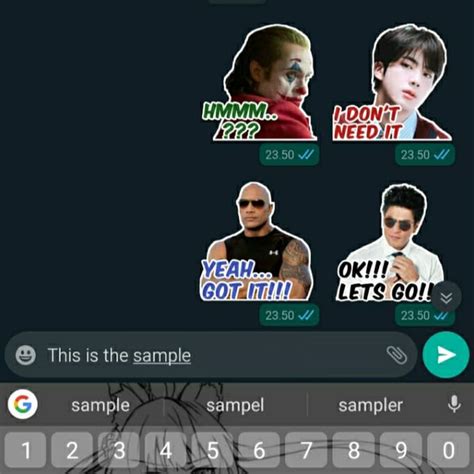 Make custom whatsapp stickers from your photo by Xameth | Fiverr