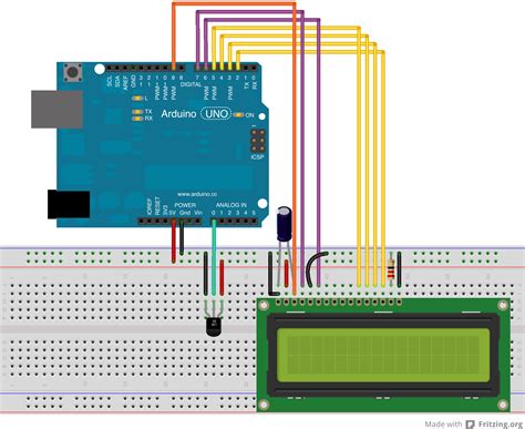 Arduino Projects No.3: Temperature Sensor displayed on LCD