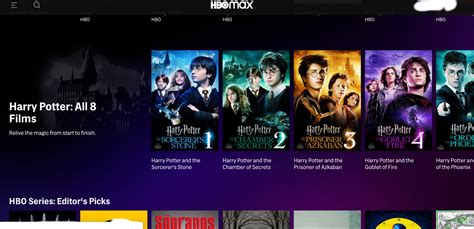 All 8 Harry Potter Movies are now available on HBO Max!! : r/harrypotter