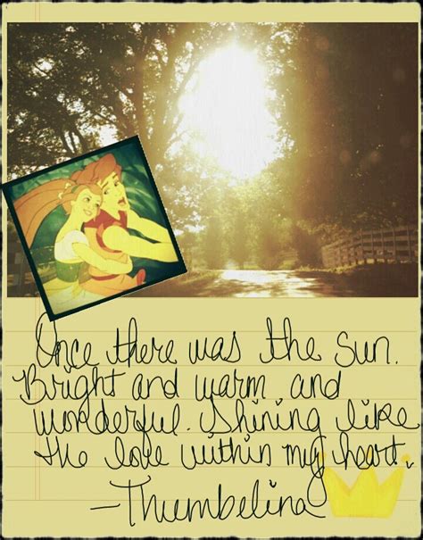 Thumbelina Quotes. QuotesGram