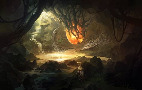 ArtStation - Cave Dragon