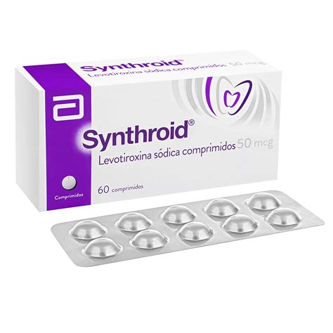 Synthroid 50 mcg Caja 60 Comp. | Farmacias Ahumada