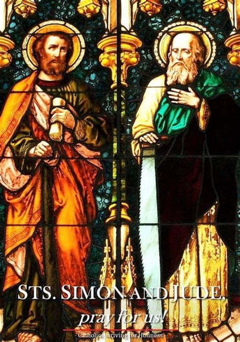 PRAYER TO SAINTS SIMON AND JUDE - Catholics Striving For Holiness