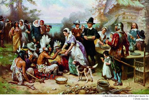 The “First Thanksgiving”, by Jean Leon Gerome Ferris