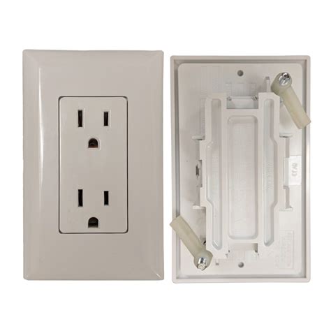 110v Speedwire Electrical Outlet/Receptcale - White - Edmonton RV Service