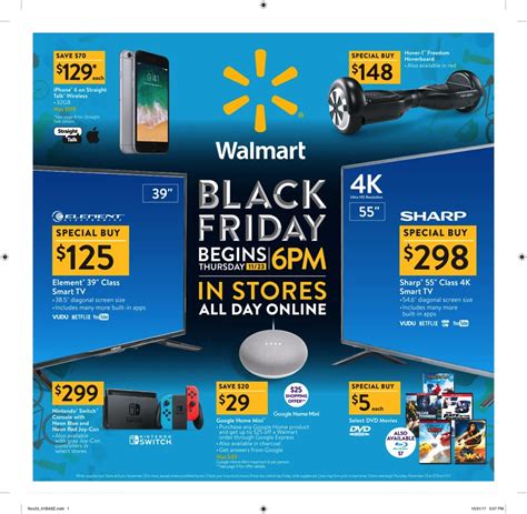 And the Deals Keep Coming: The Ad for Walmart Black Friday 2017 Is Here ...