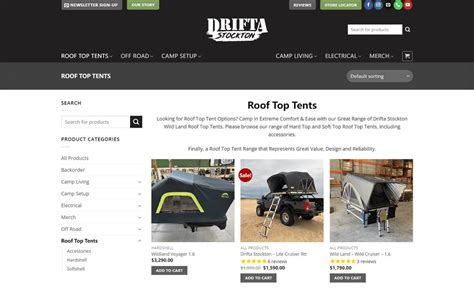 Drifta Roof Top Tent - Stariver Outdoor