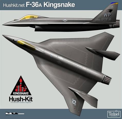 desarrollo defensa y tecnologia belica: Concepto de caza F-36 Kingsnake: ¿que podría ser un ...