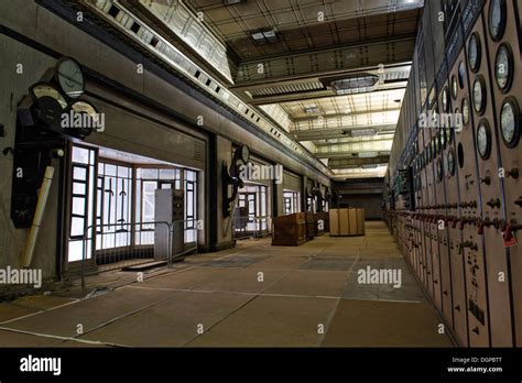 Inside the Art Deco styled Control Room A at Battersea Power Station Stock Photo: 61957864 - Alamy