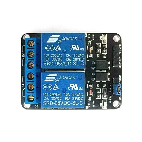 Relay Module 5V 2 Channel 2ch 2 ch Untuk Arduino Modul Relay 5V 5 V | Lazada Indonesia