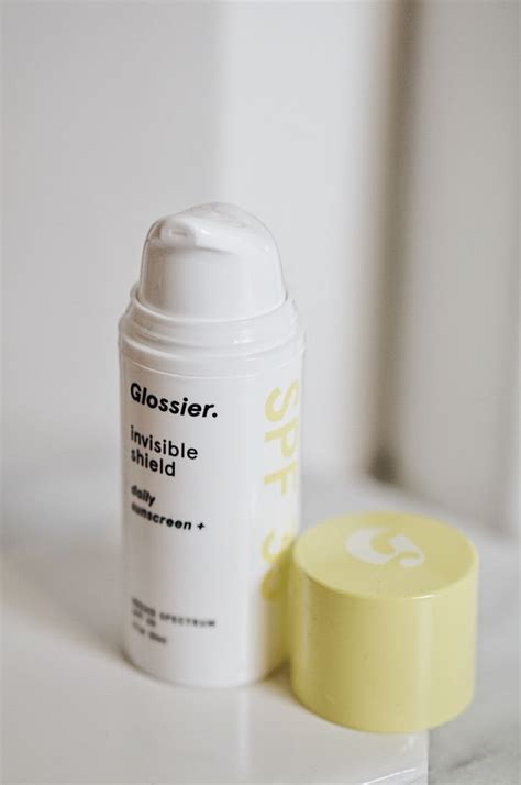 Glossier Sunscreen - Invisible Shield | Review, First Impressions ...