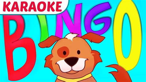 BINGO KARAOKE | Nursery Rhyme + Song Lyrics - Sing With Your Kids & Toddlers! - YouTube