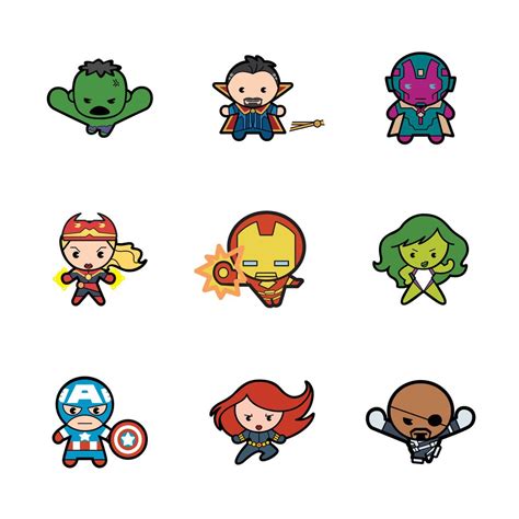 Cute Avengers Chibi