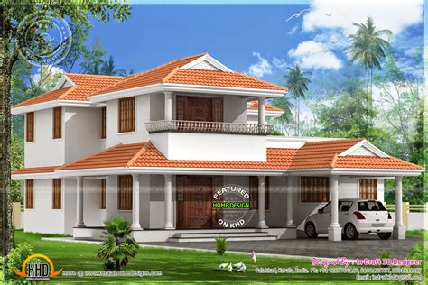 Laterite stone house with padippura | keralahousedesigns