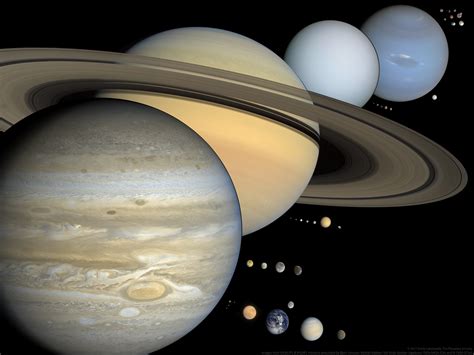 Scale solar system presentation slide… | The Planetary Society