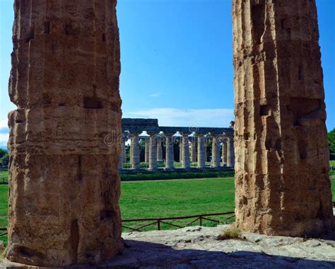 Capaccio paestum italy stock image. Image of ancient - 141787045