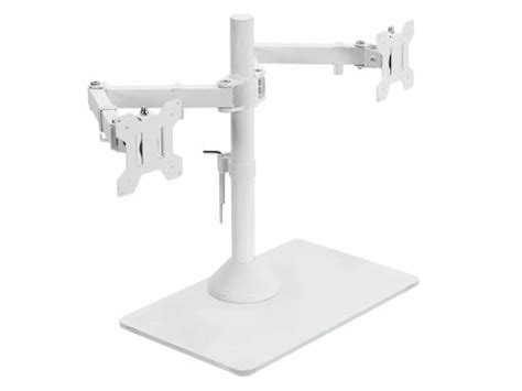 VIVO Dual Monitor Desk Stand - White