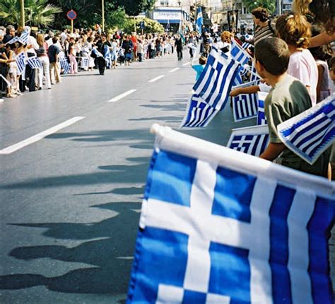 Oxi Day - Greek National Day in Crete