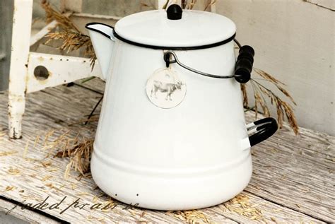 Antique Cowboy Coffee Pot...