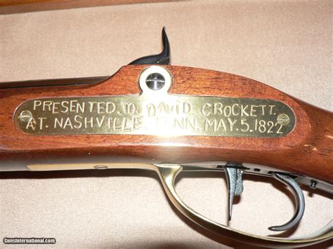 Franklin Mint replica of Davy Crockett's 1835 .41 cal. rifle