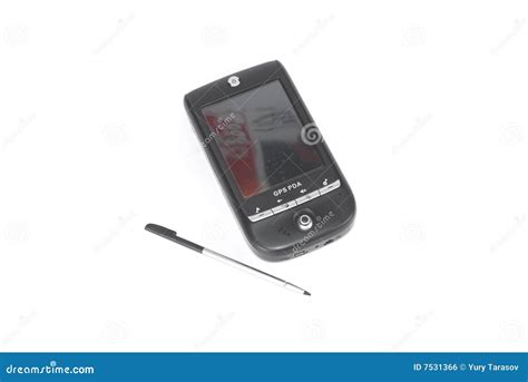 Pocket pc stock photo. Image of electronics, compute, hand - 7531366