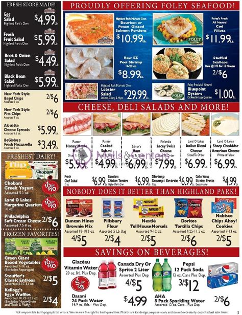 Highland park market weekly flyer - alleyvol