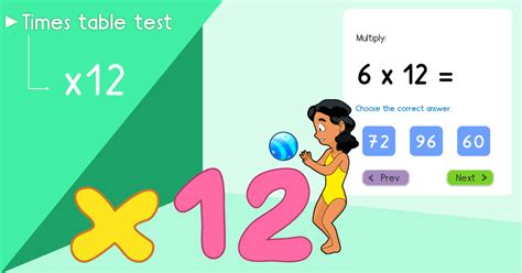 Multiplication 12 times table games - bdateam