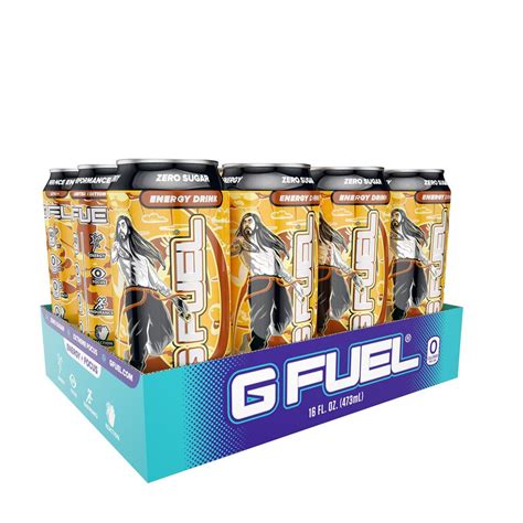 GNC G FUEL G Fuel Divine Peach Energy Drink 16 Oz Cans - Inspired by ...