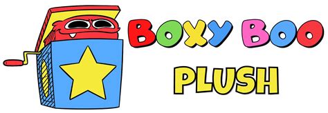 45cm Black Robot Boxy Boo Cartoon Game Plush | Boxy Boo Plush