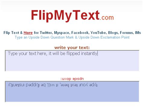 FlipMyText: Flip Text Upside Down | MakeUseOf