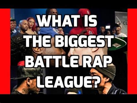 TOP 10 BIGGEST BATTLE RAP LEAGUES - YouTube