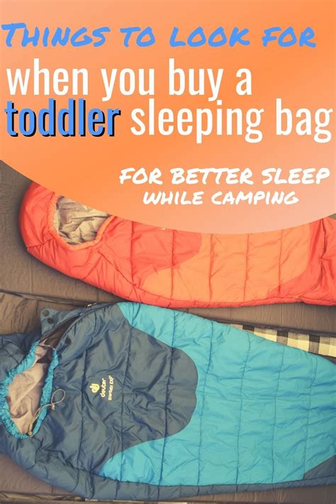 Best sleeping bags for toddlers – Artofit