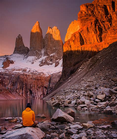 Torres Del Paine at sunrise by Michael Marquand on YouPic