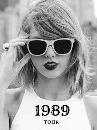 Taylor Swift 1989 Tour poster