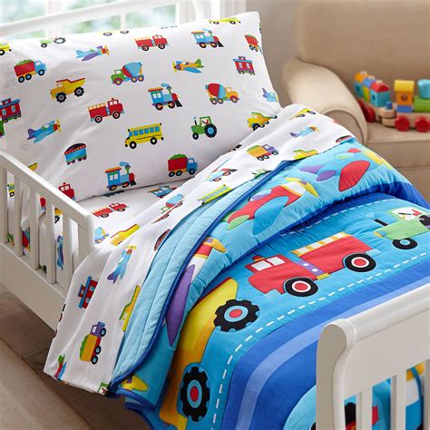 Olive Kids Trains, Planes, Trucks Toddler Bedding Comforter - Walmart.com