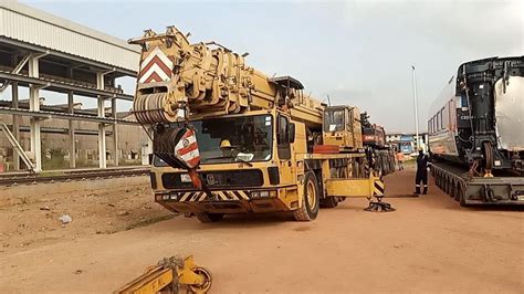 Lagos State Red Line Train Arrives NRC Yard, Alagomeji (Pictures ...