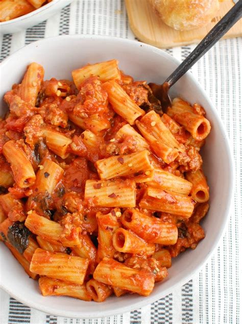 Italian Sausage Pasta - A Cedar Spoon